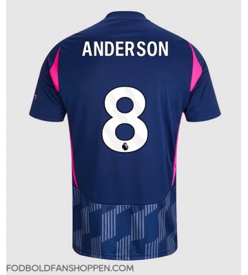 Nottingham Forest Elliot Anderson #8 Udebanetrøje 2024-25 Kortærmet